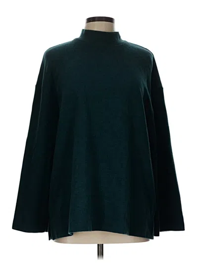 Pre-owned Old Navy Turtleneck Sweater In Teal
