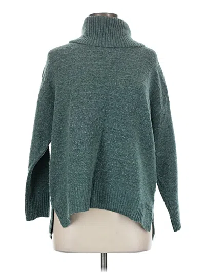 Pre-owned Old Navy Turtleneck Sweater In Teal