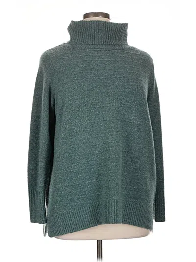 Pre-owned Old Navy Turtleneck Sweater In Teal