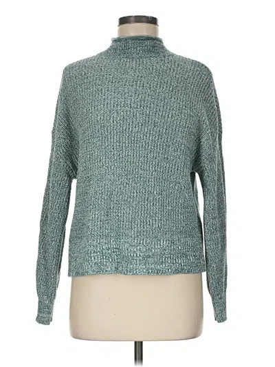 Pre-owned Old Navy Turtleneck Sweater In Teal