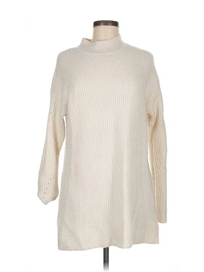 Pre-owned Old Navy Turtleneck Sweater In White