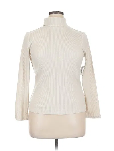 Pre-owned Old Navy Turtleneck Sweater In White