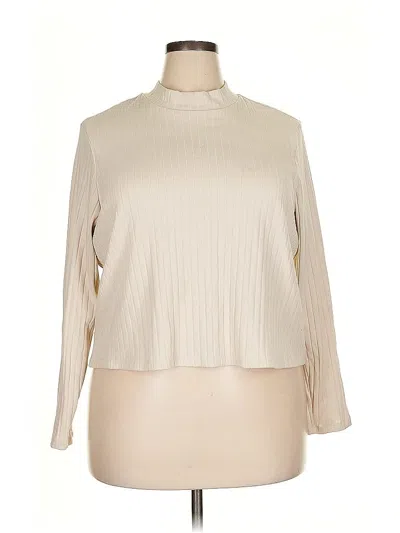 Pre-owned Old Navy Turtleneck Sweater In White