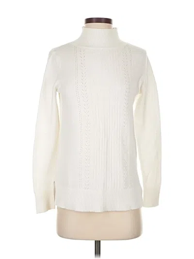Pre-owned Old Navy Turtleneck Sweater In White