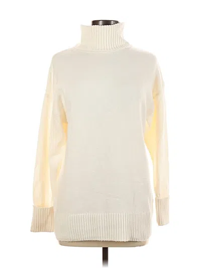 Pre-owned Old Navy Turtleneck Sweater In White
