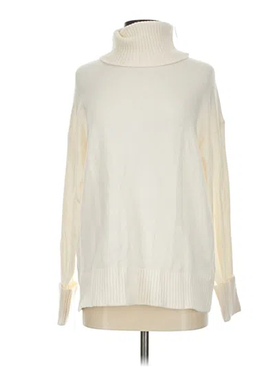 Pre-owned Old Navy Turtleneck Sweater In White