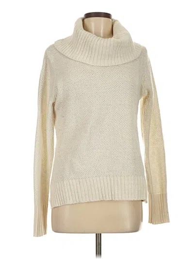 Pre-owned Old Navy Turtleneck Sweater In White