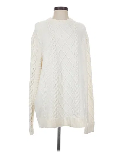 Pre-owned Old Navy Turtleneck Sweater In White