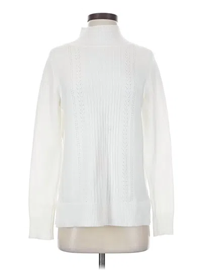 Pre-owned Old Navy Turtleneck Sweater In White