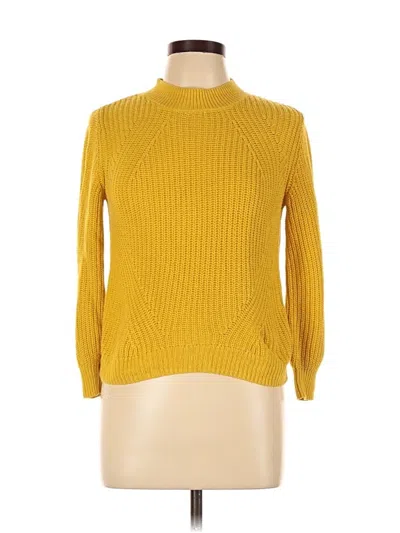 Pre-owned Old Navy Turtleneck Sweater In Yellow