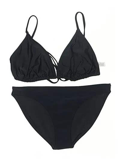 Pre-owned Old Navy Two Piece Swimsuit In Black