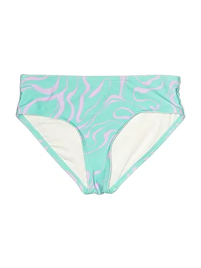 Pre-owned Old Navy Kids' Two Piece Swimsuit In Teal