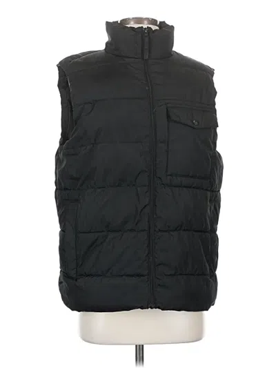 Pre-owned Old Navy Vest In Black