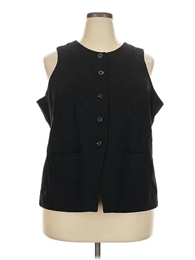 Pre-owned Old Navy Vest In Black