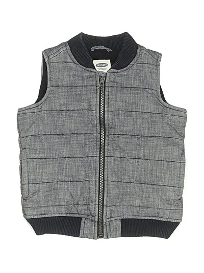 Pre-owned Old Navy Kids' Vest In Blue