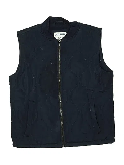 Pre-owned Old Navy Kids' Vest In Blue