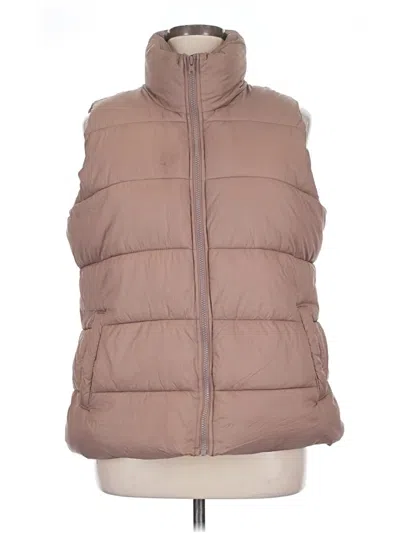 Pre-owned Old Navy Vest In Brown