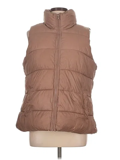 Pre-owned Old Navy Vest In Brown