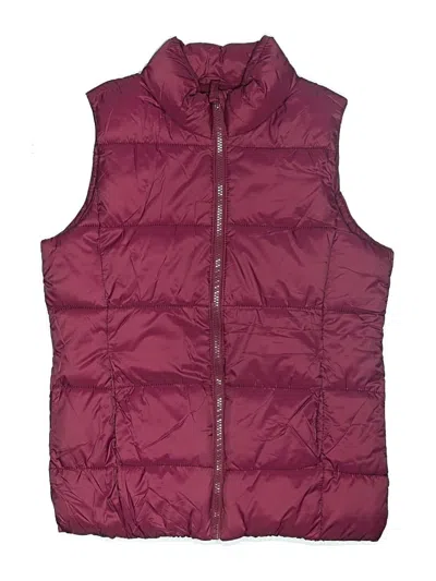 Pre-owned Old Navy Kids' Vest In Burgundy