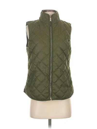 Pre-owned Old Navy Vest In Green