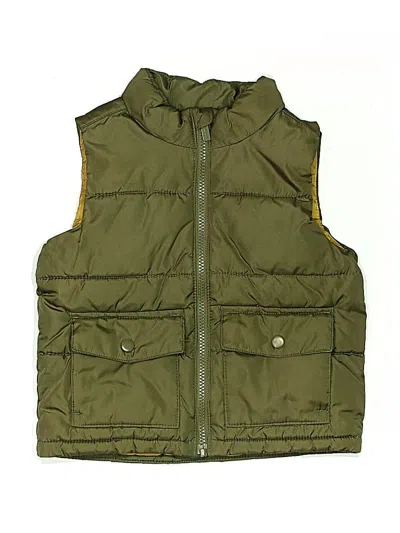 Pre-owned Old Navy Kids' Vest In Green