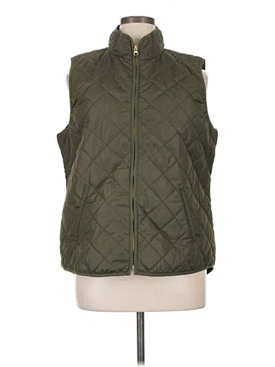 Pre-owned Old Navy Vest In Green