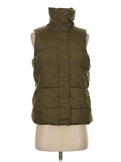 Pre-owned Old Navy Vest In Green