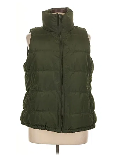 Pre-owned Old Navy Vest In Green