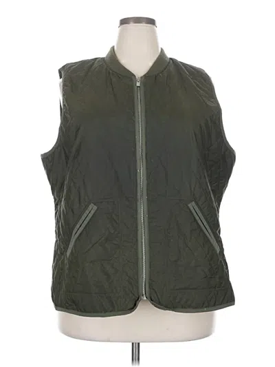 Pre-owned Old Navy Vest In Green