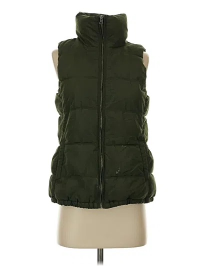 Pre-owned Old Navy Vest In Green