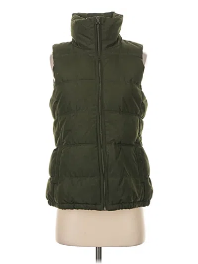 Pre-owned Old Navy Vest In Green