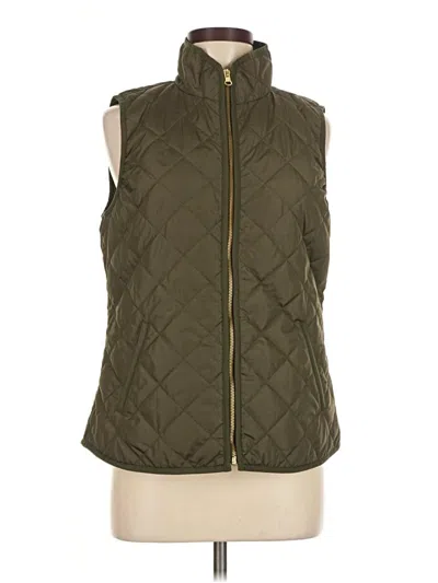 Pre-owned Old Navy Vest In Green
