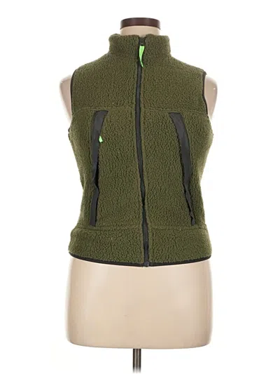 Pre-owned Old Navy Vest In Green