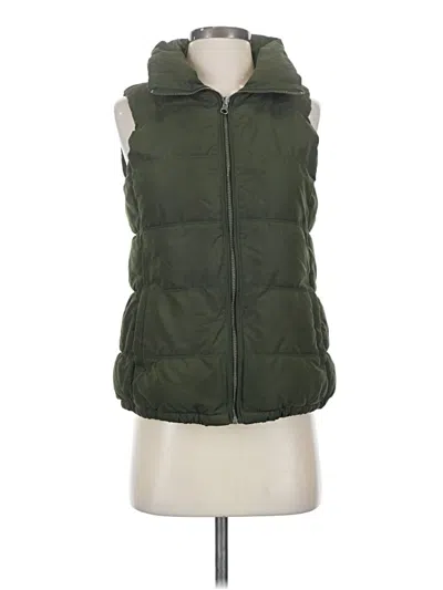 Pre-owned Old Navy Vest In Green