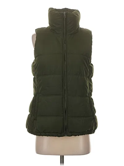 Pre-owned Old Navy Vest In Green