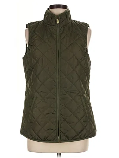 Pre-owned Old Navy Vest In Green