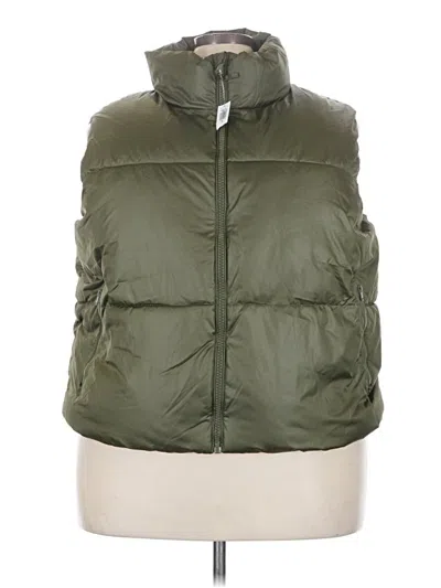 Pre-owned Old Navy Vest In Green