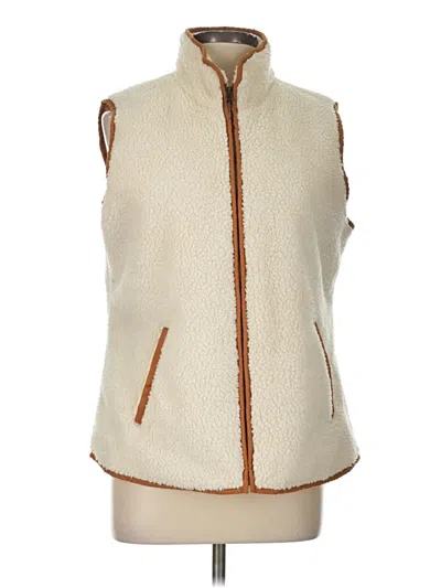 Pre-owned Old Navy Vest In Ivory