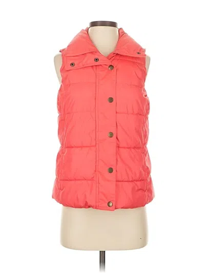 Pre-owned Old Navy Vest In Orange