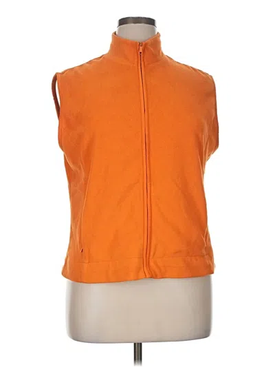 Pre-owned Old Navy Vest In Orange