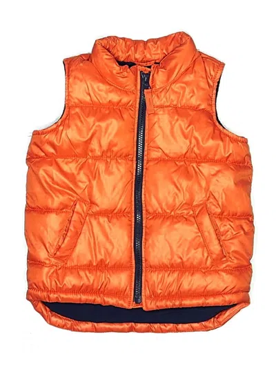Pre-owned Old Navy Kids' Vest In Orange