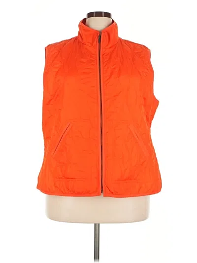 Pre-owned Old Navy Vest In Orange