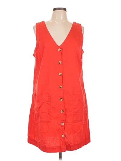 Pre-owned Old Navy Vest In Red