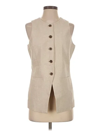 Pre-owned Old Navy Vest In Tan