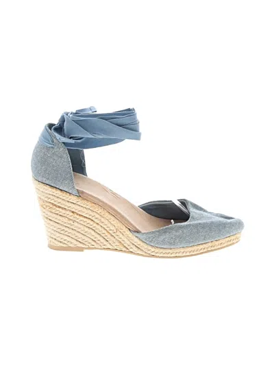 Pre-owned Old Navy Wedges In Blue