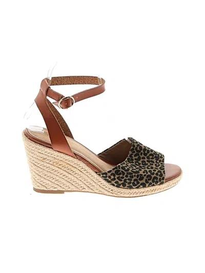 Pre-owned Old Navy Wedges In Brown