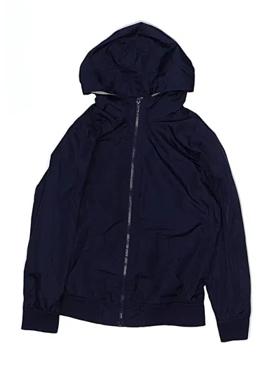 Pre-owned Old Navy Kids' Windbreaker Jacket In Blue