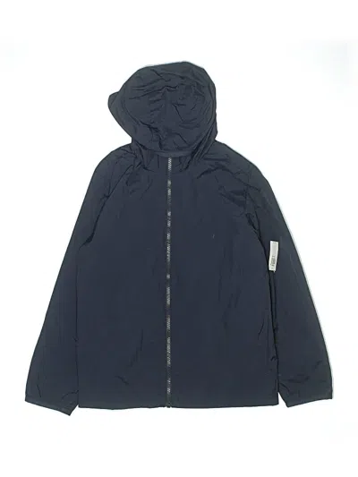 Pre-owned Old Navy Kids' Windbreaker Jacket In Blue