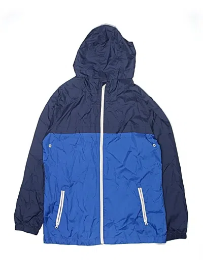 Pre-owned Old Navy Kids' Windbreaker Jacket In Blue