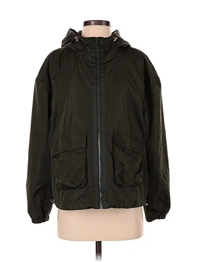 Pre-owned Old Navy Windbreaker Jacket In Green